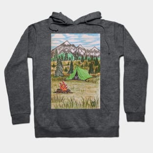 Camping in Bigfoot Territory Hoodie